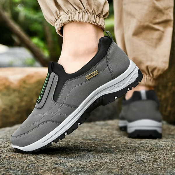 🔥Authenticity- Guaranteed-Men's Comfortable Waterproof Breathable Orthopedic Walking Shoes Hiking Shoes