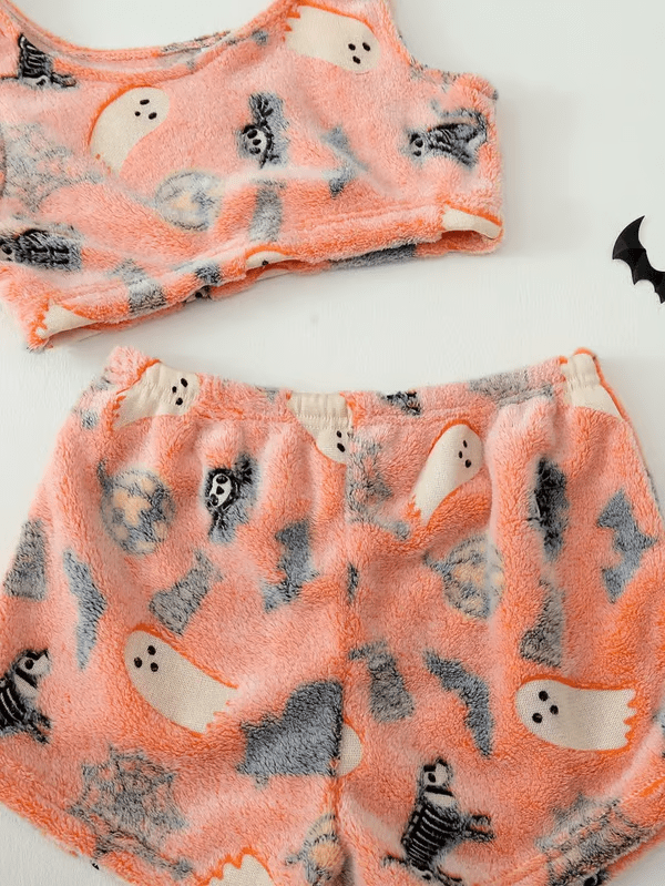 💥Halloween Pre - Sale 40% Off 🎃Halloween vest pajamas set👻