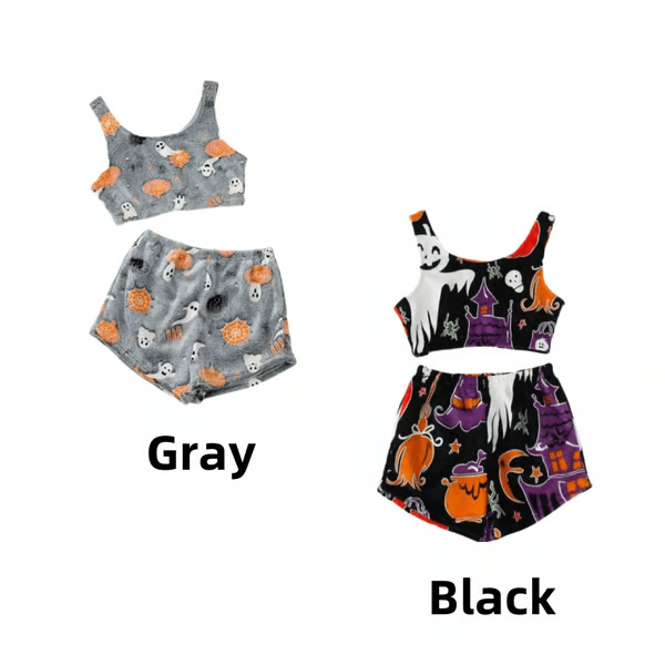 💥Halloween Pre - Sale 40% Off 🎃Halloween vest pajamas set👻