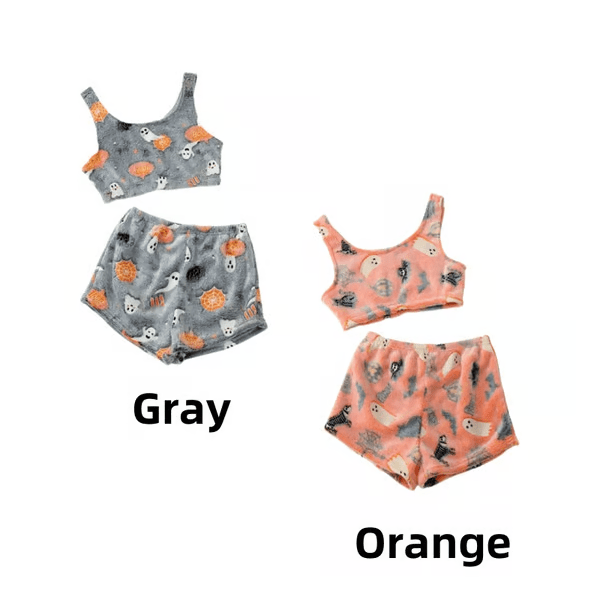 💥Halloween Pre - Sale 40% Off 🎃Halloween vest pajamas set👻